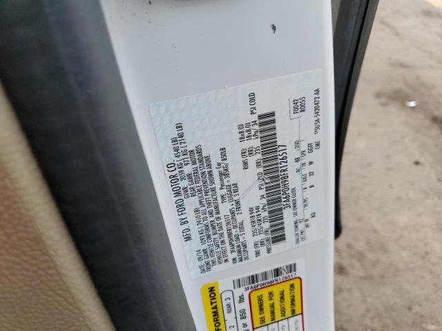 2015 Ford Fusion Se VIN: 3FA6P0H98FR126517 Lot: 62403224