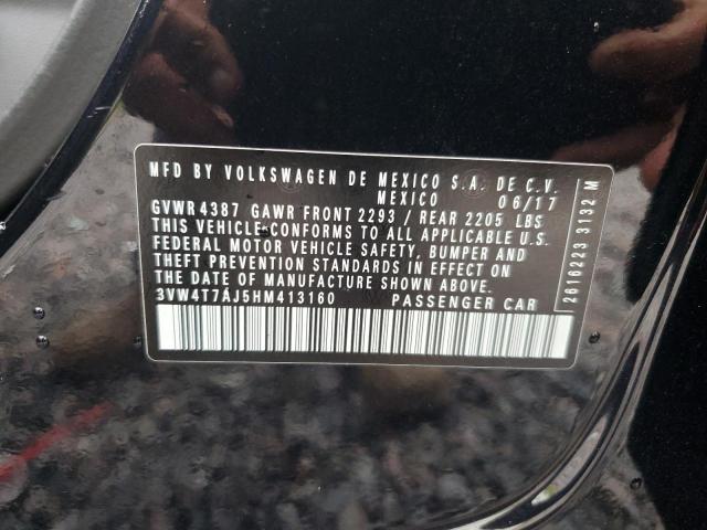 2017 Volkswagen Jetta Gli VIN: 3VW4T7AJ5HM413160 Lot: 61918354