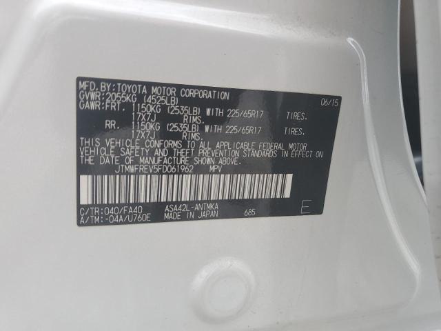 2015 TOYOTA RAV4 XLE - JTMWFREV5FD061962