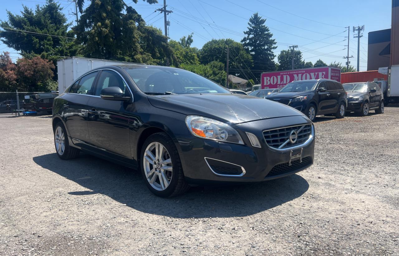 2013 Volvo S60 T5 vin: YV1612FH0D1220619