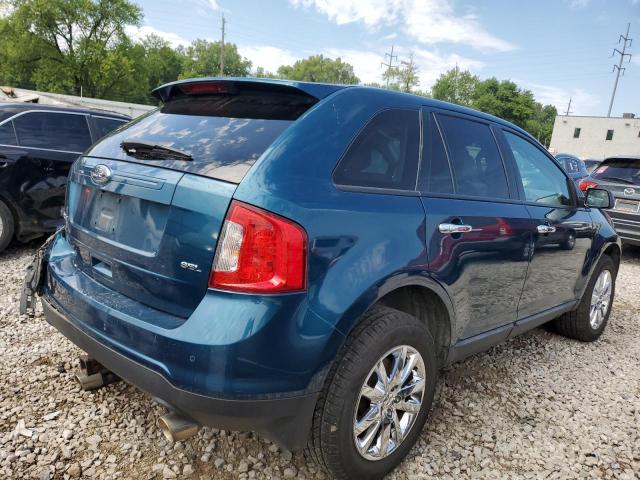 FORD EDGE SEL 2011 blue 4dr spor gas 2FMDK3JCXBBB20309 photo #4