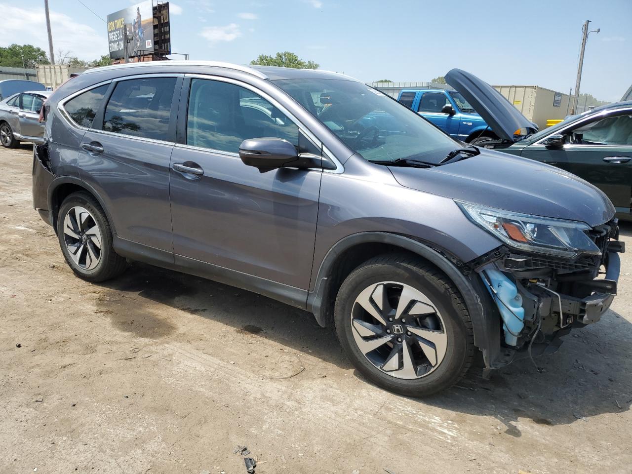 Lot #2955286487 2015 HONDA CR-V TOURI