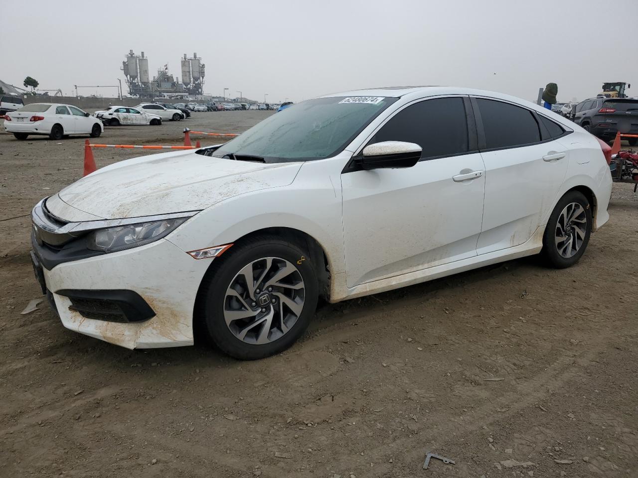 2018 Honda Civic Ex vin: 2HGFC2F70JH518996