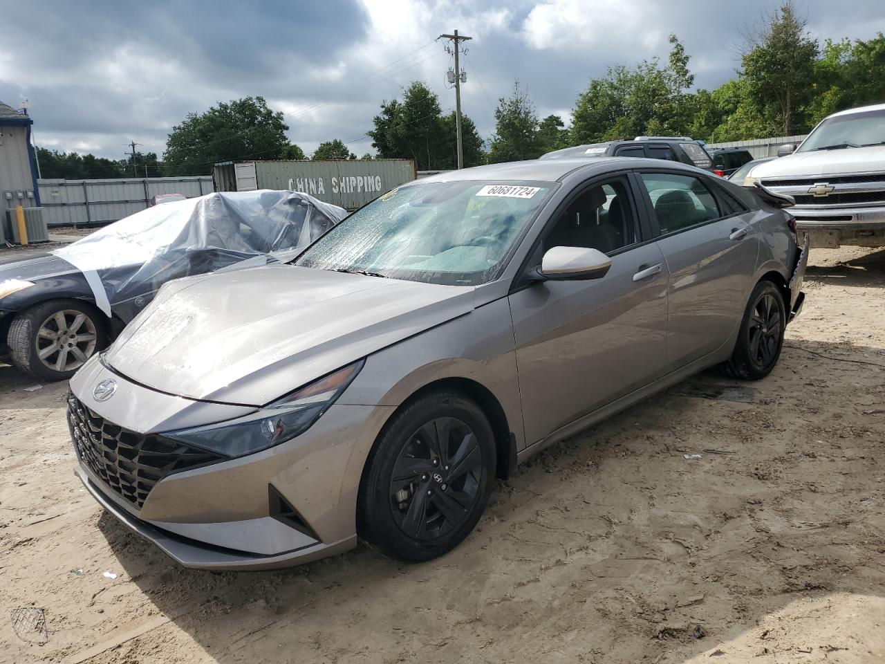 2022 Hyundai Elantra Sel vin: KMHLM4AG7NU331769