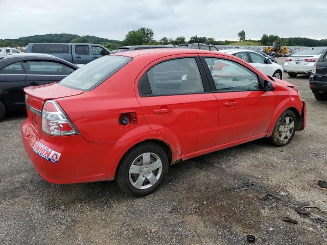 CHEVROLET AVEO LS 2010 red  gas KL1TD5DEXAB119711 photo #4