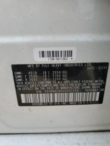 2017 SUBARU LEGACY 2.5 - 4S3BNAC65H3052220