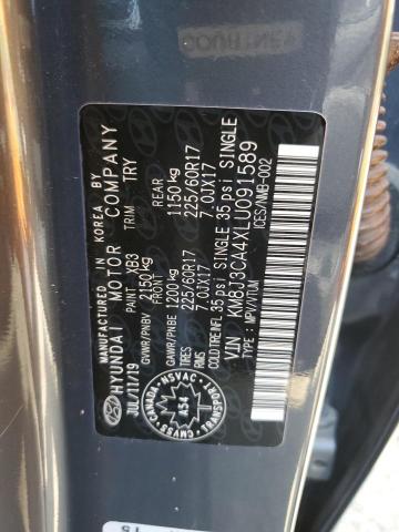 2020 HYUNDAI TUCSON LIM - KM8J3CA4XLU091589