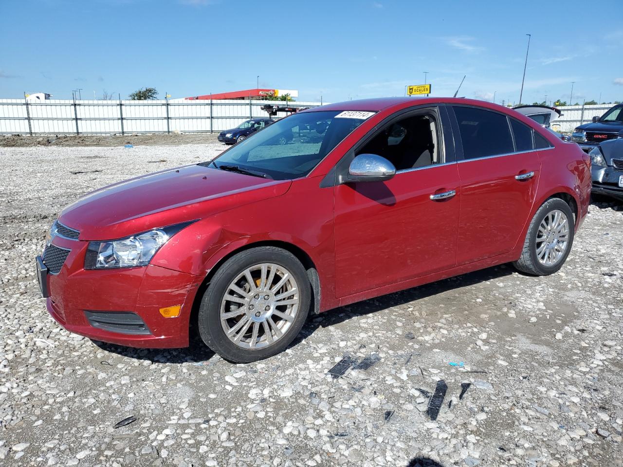 2012 Chevrolet Cruze Eco vin: 1G1PJ5SC6C7191895