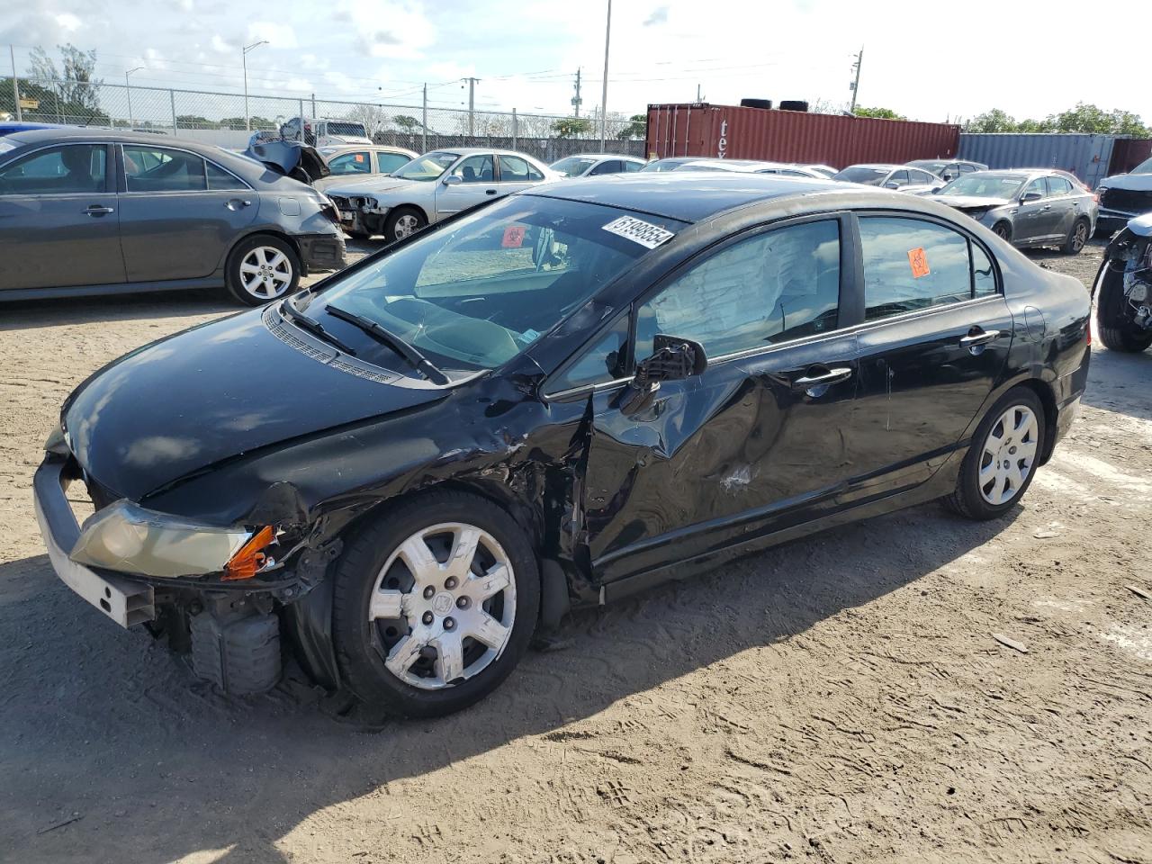 1HGFA16577L111459 2007 Honda Civic Lx