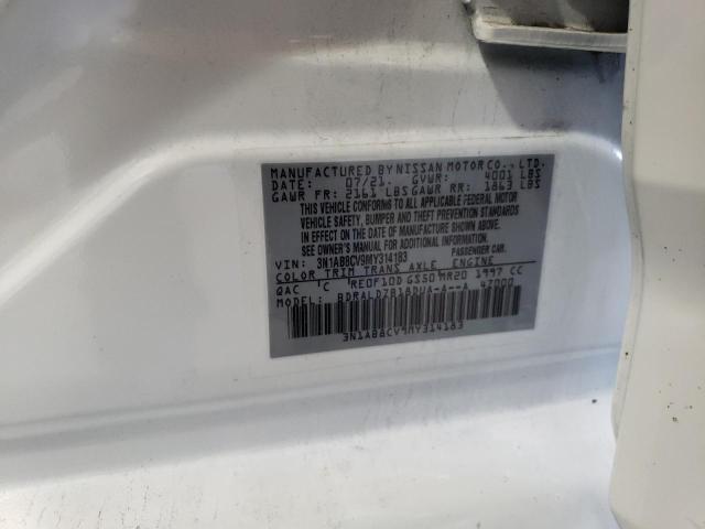 2021 Nissan Sentra Sv VIN: 3N1AB8CV9MY314183 Lot: 60520564