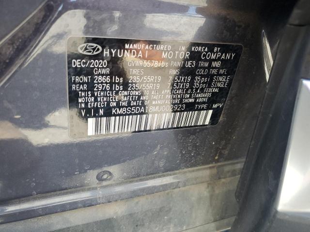 2021 HYUNDAI SANTA FE L - KM8S5DA18MU002923