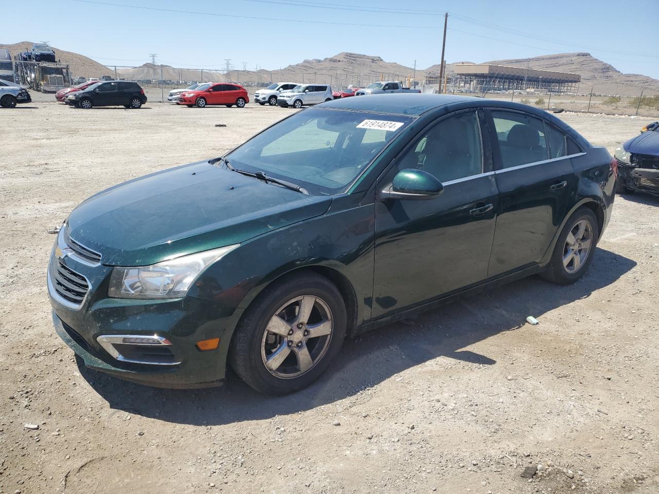 2015 Chevrolet Cruze Lt vin: 1G1PC5SB4F7250884