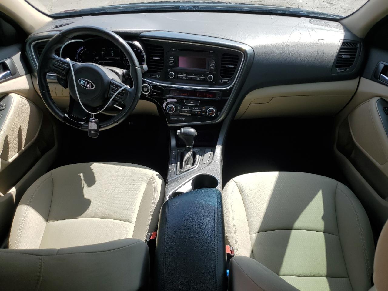 KNAGM4ADXE5069197 2014 Kia Optima Hybrid