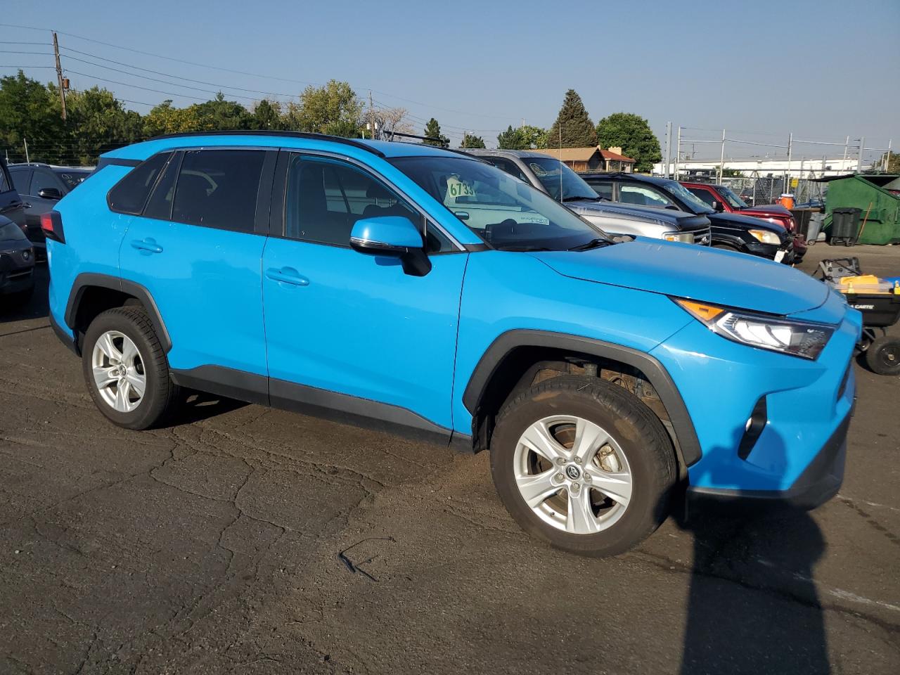 Lot #2776789790 2021 TOYOTA RAV4 XLE