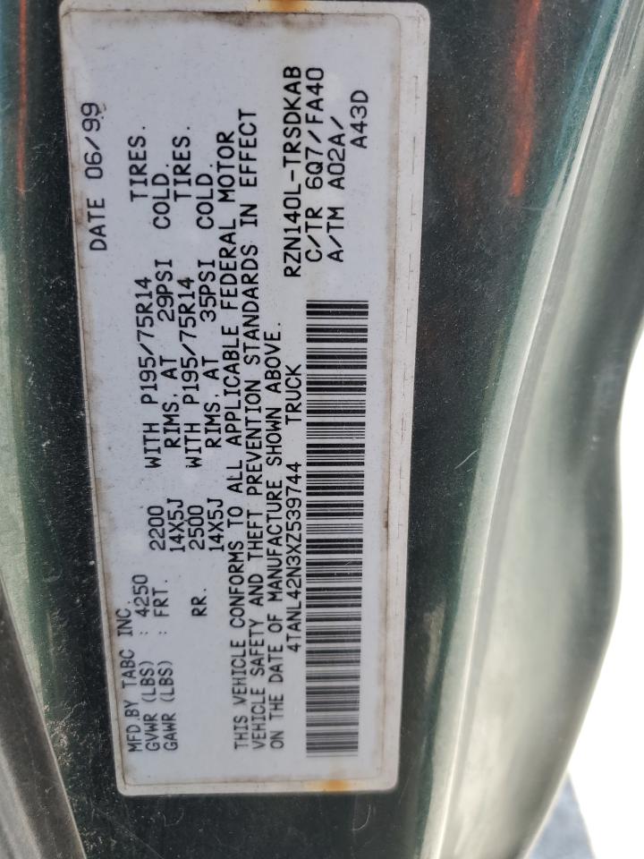 L0T62185444 1999 Toyota Tacoma