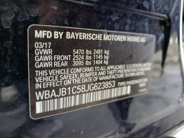 VIN WBAJB1C58JG623853 2018 BMW 5 Series, 530XE no.13