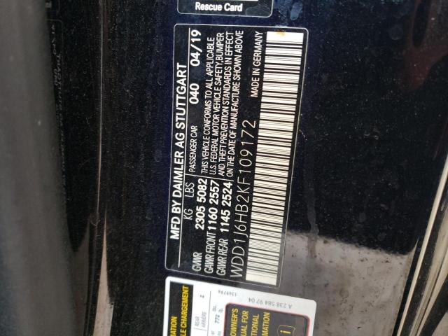 2019 MERCEDES-BENZ E 450 - WDD1J6HB2KF109172