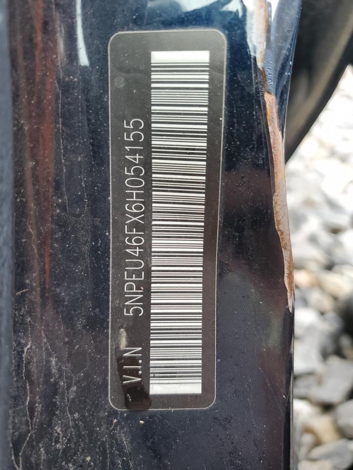 5NPEU46FX6H054155 2006 Hyundai Sonata Gls