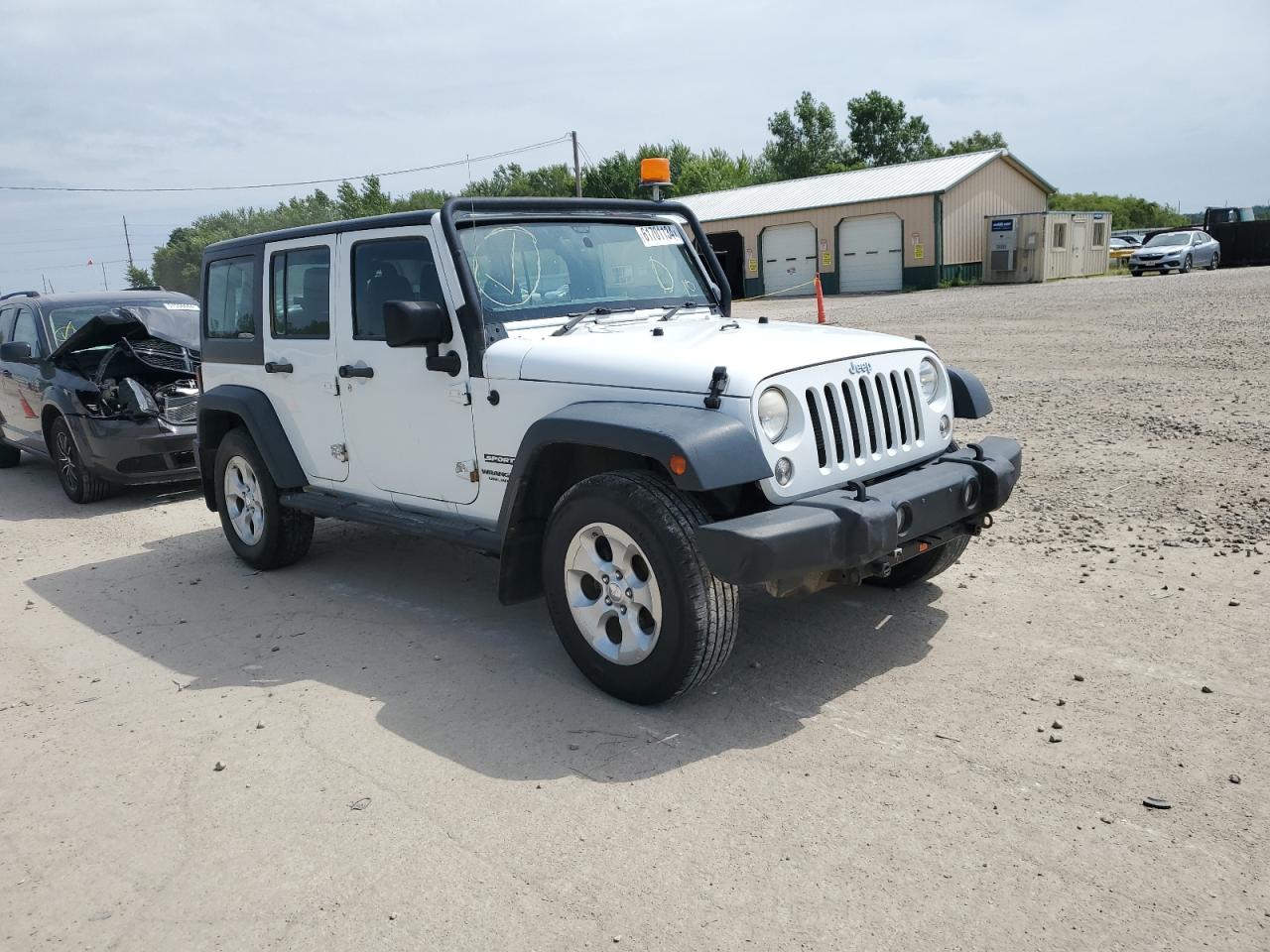 2015 Jeep Wrangler Unlimited Sport vin: 1C4BJWKG2FL548429