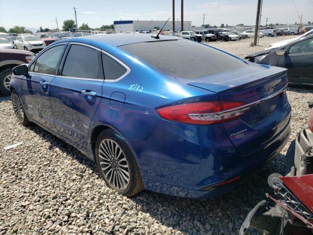 VIN 3FA6P0RU1JR181581 2018 Ford Fusion, Titanium/Pl... no.2