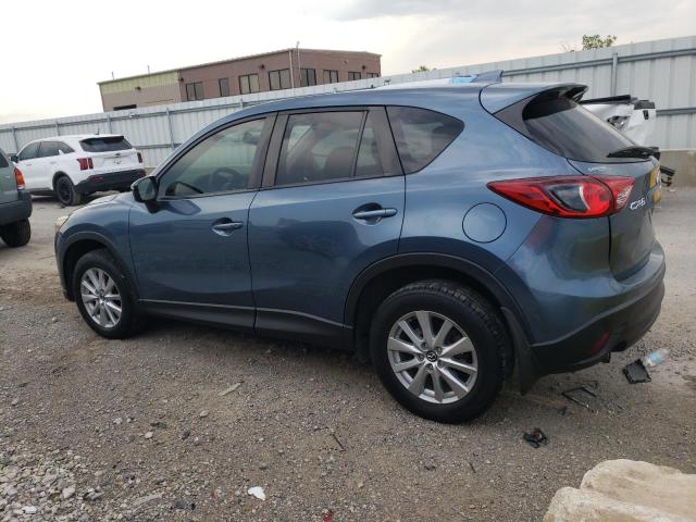 MAZDA CX-5 TOURI 2015 blue 4dr spor gas JM3KE2CY0F0489426 photo #3