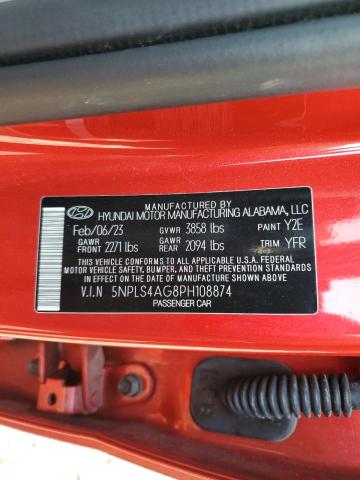 2023 HYUNDAI ELANTRA SE - 5NPLS4AG8PH108874