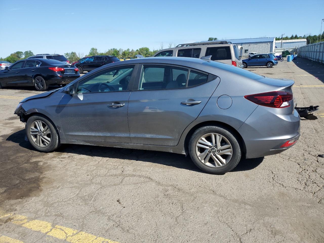 2019 Hyundai Elantra Sel vin: 5NPD84LF2KH429356