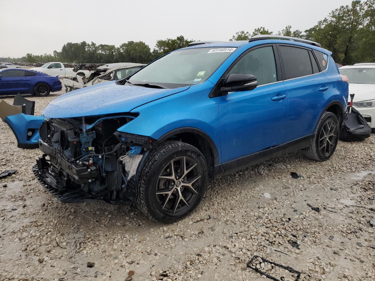 Lot #2784428800 2016 TOYOTA RAV4 SE