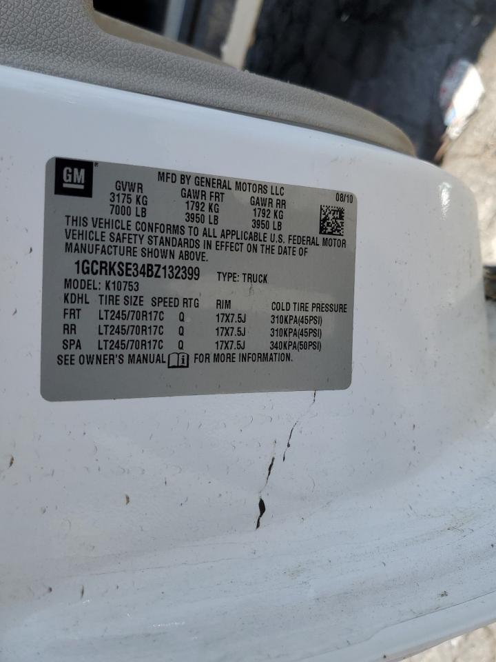 1GCRKSE34BZ132399 2011 Chevrolet Silverado K1500 Lt