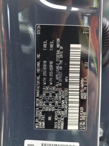 2024 TOYOTA GRAND HIGH - 5TDACAB54RS010082