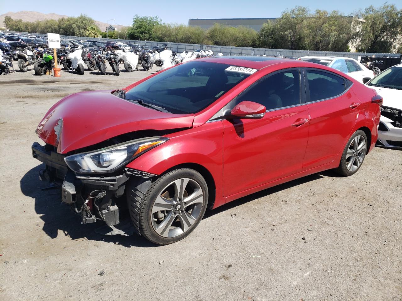 2014 Hyundai Elantra Se vin: KMHDH4AH2EU075090