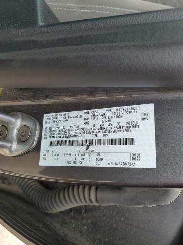 2021 Ford Escape Se VIN: 1FMCU9G61MUA80693 Lot: 62520304