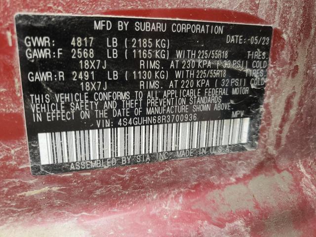2024 SUBARU CROSSTREK - 4S4GUHN68R3700936