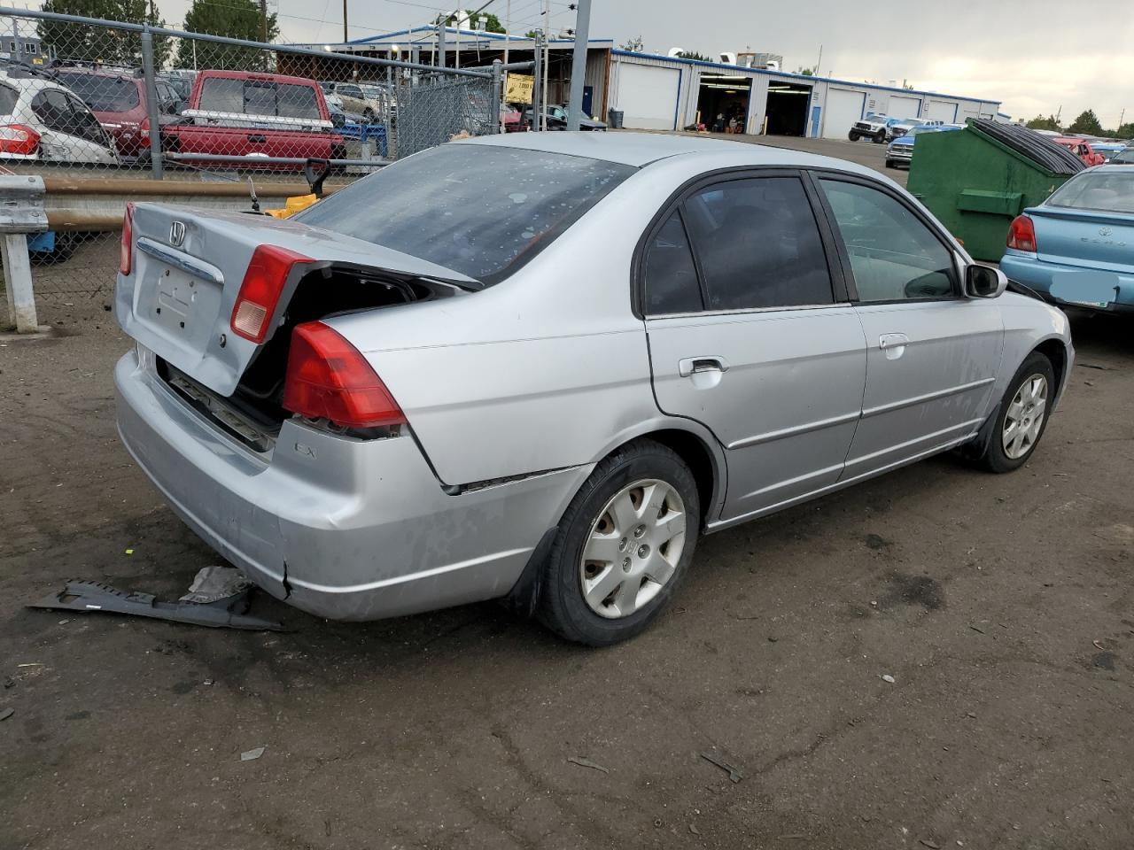 Lot #2823522142 2001 HONDA CIVIC EX