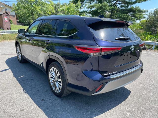 2022 Toyota Highlander Hybrid Platinum VIN: 5TDFARAH6NS014795 Lot: 61943844