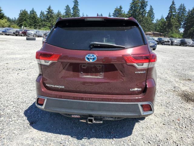 2019 Toyota Highlander Hybrid Limited VIN: 5TDDGRFH0KS057023 Lot: 61816564