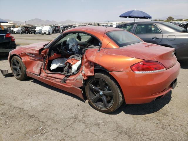 BMW Z4 SDRIVE2 2014 orange converti gas WBALL5C50EJ105435 photo #3