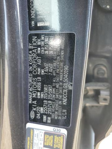 2020 Kia Niro Ex VIN: KNDCC3LG1L5040190 Lot: 61534084