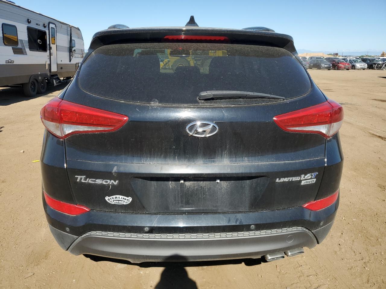 2016 Hyundai Tucson Limited vin: KM8J3CA24GU155971