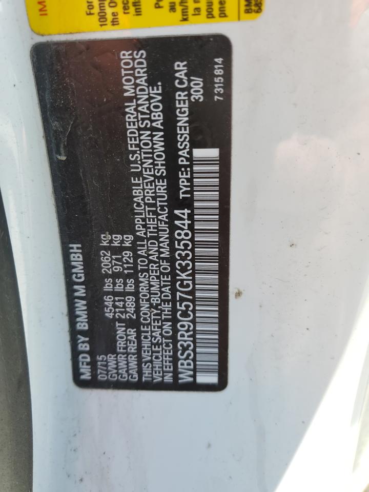 WBS3R9C57GK335844 2016 BMW M4