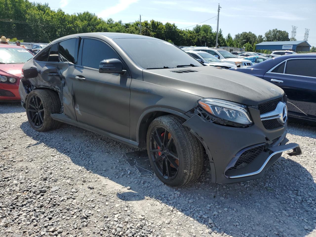 2016 Mercedes-Benz Gle Coupe 63 Amg-S vin: 4JGED7FB0GA032331