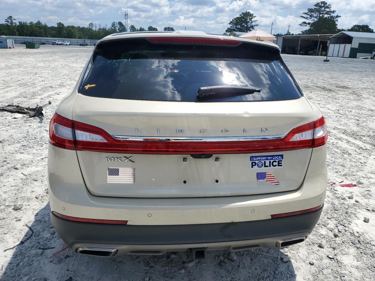 2LMTJ6KR7GBL78964 2016 Lincoln Mkx Select