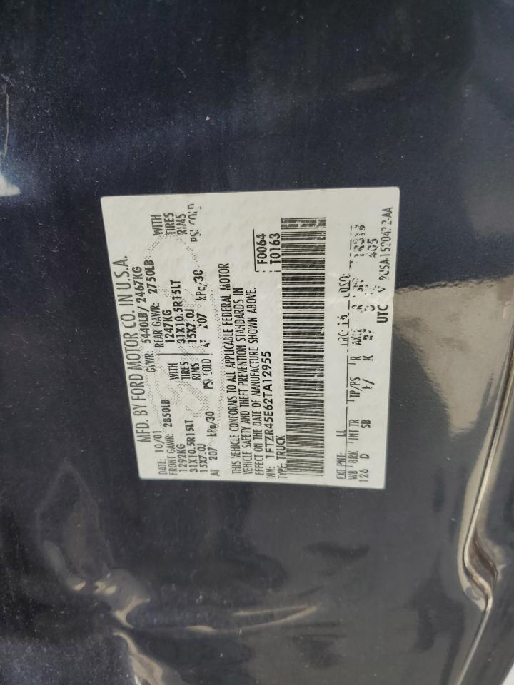 1FTZR45E62TA12955 2002 Ford Ranger Super Cab