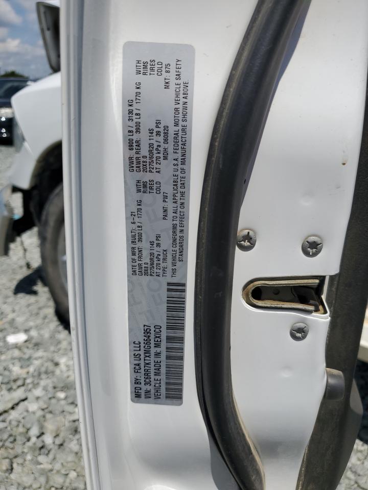 3C6RR7KTXMG664957 2021 Ram 1500 Classic Tradesman