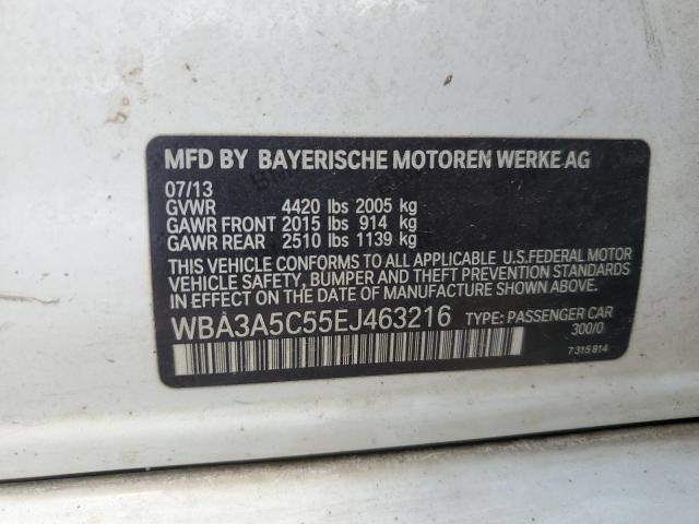 2014 BMW 328 I VIN: WBA3A5C55EJ463216 Lot: 61146824