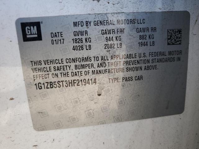 2017 CHEVROLET MALIBU LS - 1G1ZB5ST3HF219414