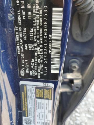 2016 KIA OPTIMA EX - 5XXGU4L3XGG087530