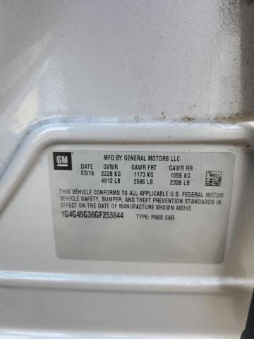 2016 BUICK LACROSSE S - 1G4G45G36GF253844