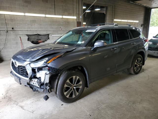 VIN 5TDGZRBH4NS593992 2022 Toyota Highlander, Xle no.1