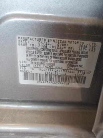 2016 NISSAN SENTRA S - 3N1AB7AP6GY286068